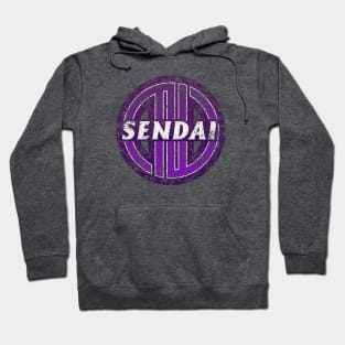 Sendai Municipality Japanese Symbol Distressed Hoodie